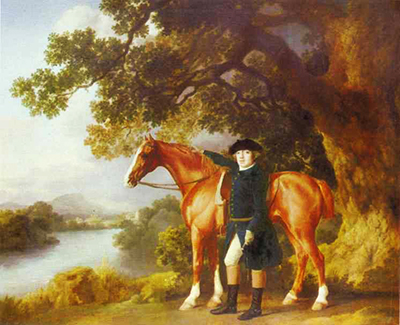 Portrait of a Huntsman George Stubbs